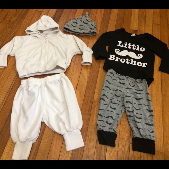 baby ur it Other - Mustache Baby Boy Bundle 3-6 Month